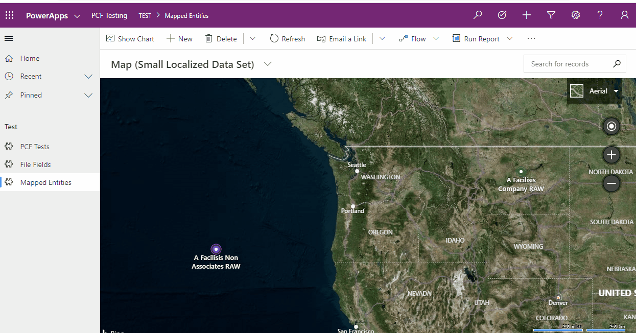 Bing Maps Control Demonstration