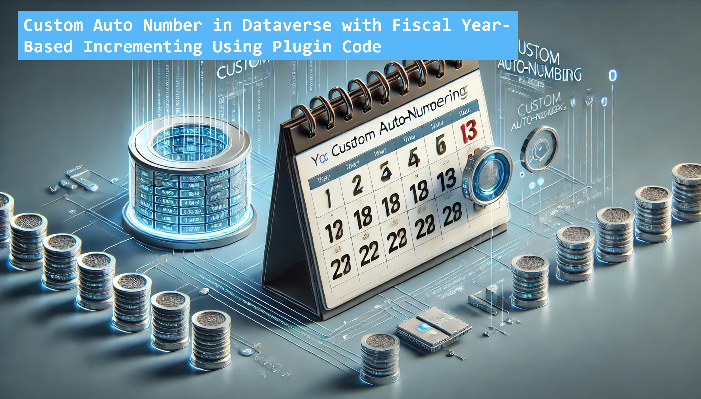 Custom Auto Number in Dataverse with Fiscal Year-Based Incrementing Using Plugin Code