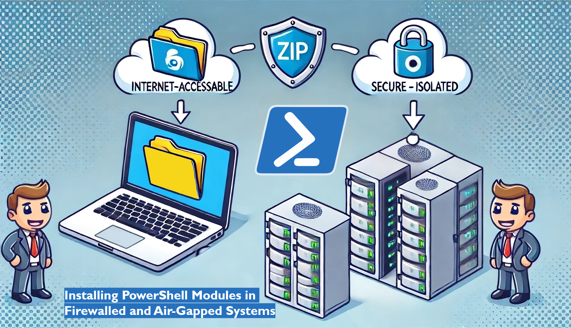 Installing PowerShell Modules in Firewalled and Air-Gapped Systems