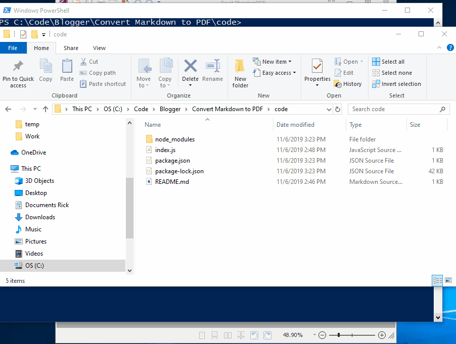 Generate Files